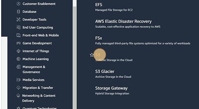 /posts/aws/s3todb/create-bucket/click-s3.jpg /posts/aws/s3todb/create-bucket/click-s3.jpg